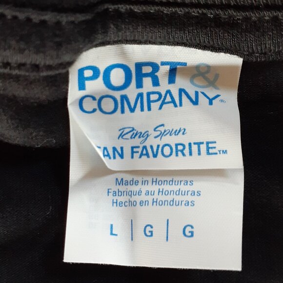 Ireland Triskelion Triple Spiral - New Large Black T-Shirt - Picture 3 of 4